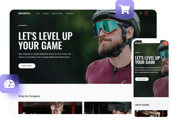 digital download store hero image